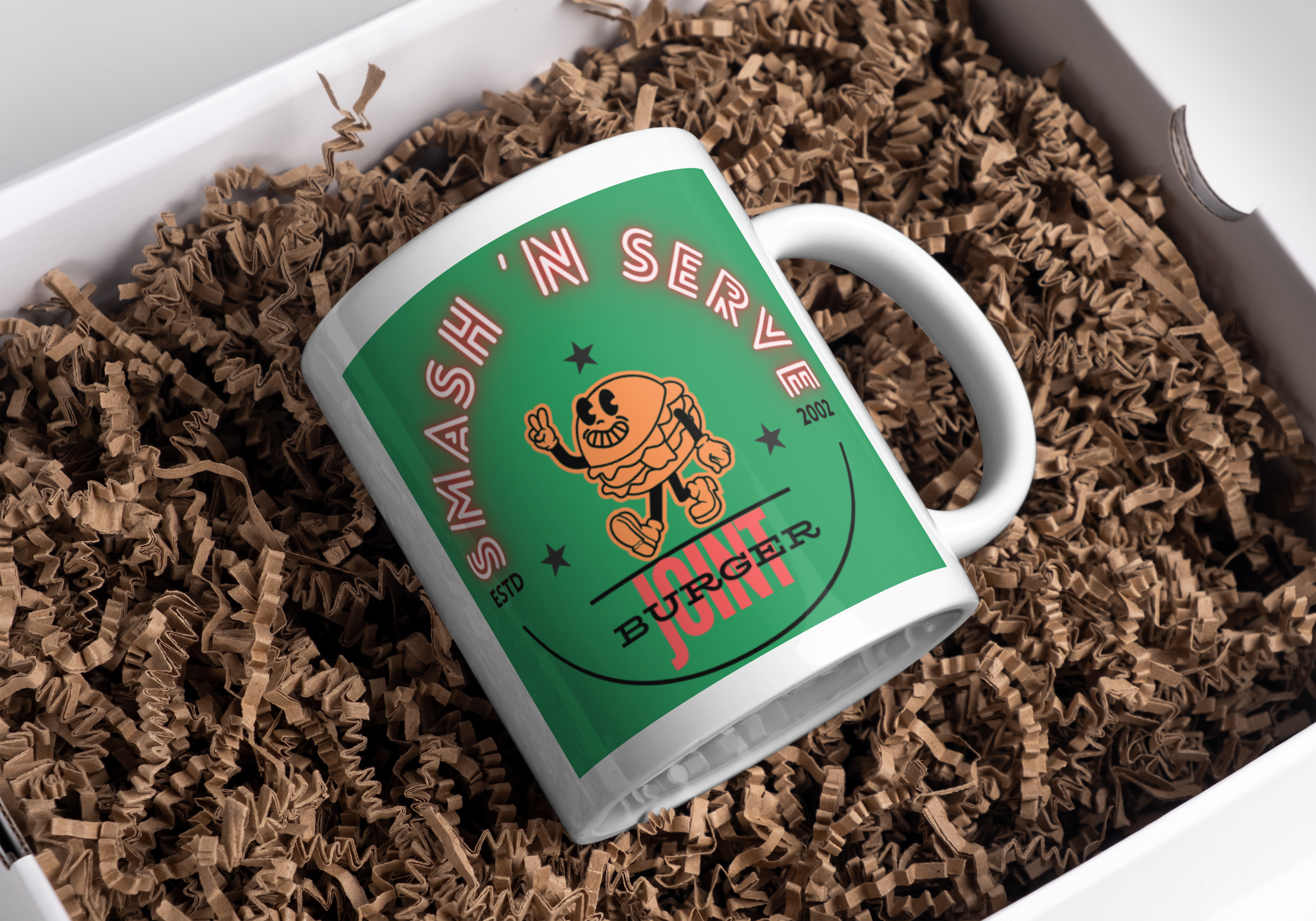 Custom Branded Restaurant 15 oz Mug